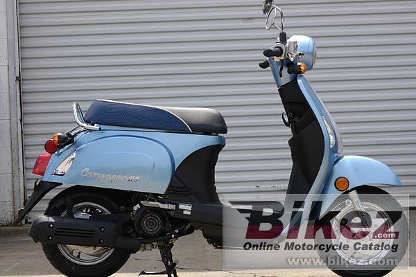 Big Kymco compagno 110i picture and wallpaper from Bikez.com
